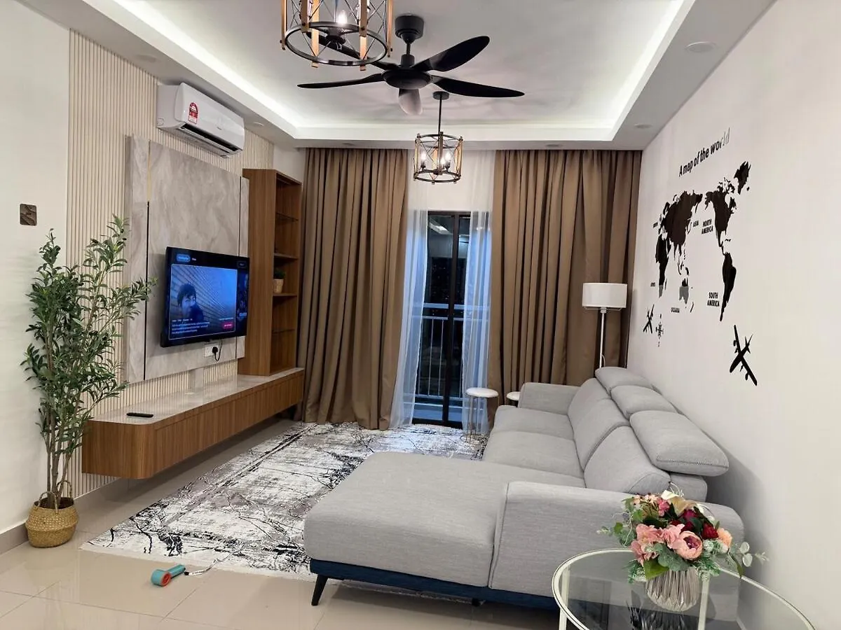 The Cozy Nest Luxury Apartment Jb 10 Pax Johor Bahru
