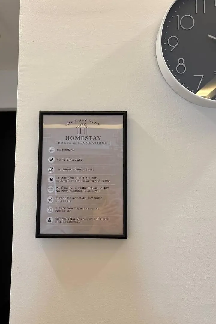 The Cozy Nest Luxury Apartment Jb 10 Pax Johor Bahru
