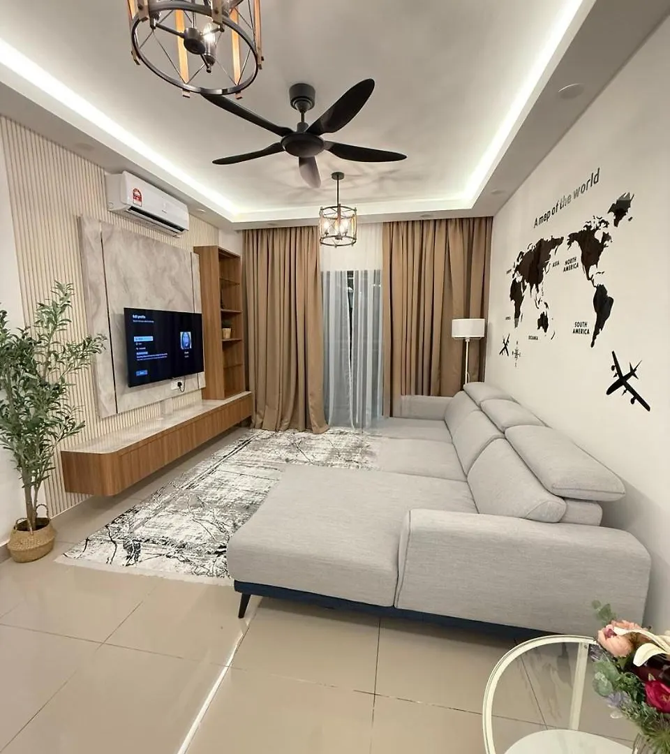 The Cozy Nest Luxury Apartment Jb 10 Pax Johor Bahru 0*,